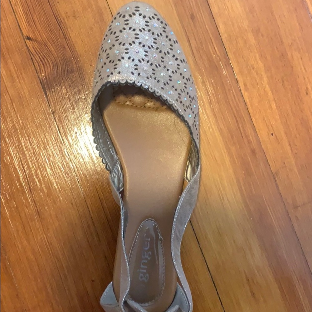 Beautiful glitter sandals